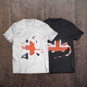 C DESIGN (conifer)さんのアウトドア系ブランドの動物イラストを使ったTシャツデザインへの提案