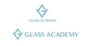 株式会社イーネットビズ (e-nets)さんのガラスに関する施工技術を教えるスクール「GLASS ACADEMY」のロゴへの提案