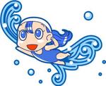 さかい (sakai_mokku)さんのスイミングスクールのキャラクターデザインへの提案