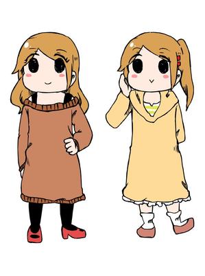極寒。 (gokkan)さんの求人媒体用女の子キャラクターイラストへの提案
