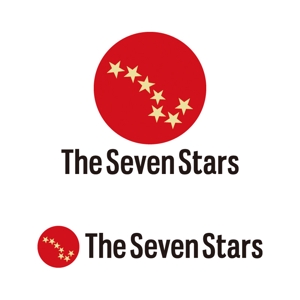 tsujimo (tsujimo)さんの７人での共同出資によるイベント会社名「The Seven Stars」のロゴへの提案