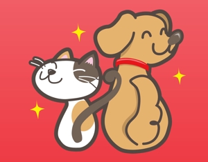 kerokoiwa (kerokoiwa1221)さんのペットサイトの犬猫キャラクターデザインへの提案