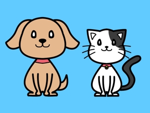 GID (tks0531)さんのペットサイトの犬猫キャラクターデザインへの提案