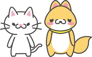 loveinko (loveinko)さんのペットサイトの犬猫キャラクターデザインへの提案