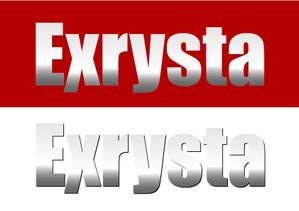 さんの「Exrysta」のロゴ作成への提案