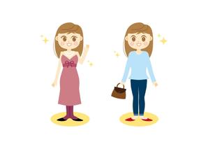 otapimaru ()さんの求人媒体用女の子キャラクターイラストへの提案