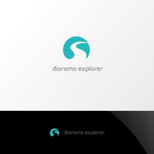 Nyankichi.com (Nyankichi_com)さんの鉄道模型を運転してジオラマを探検できる新商品「diorama explorer」のロゴへの提案