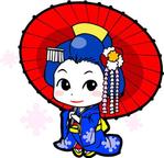 さかい (sakai_mokku)さんの芸者ガールのキャラクターデザインへの提案