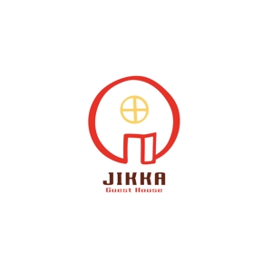 晴 (haru-mt)さんの福岡のゲストハウス「 JIKKA」のロゴ　外国人旅行者の実家的存在を目指し開業します！への提案