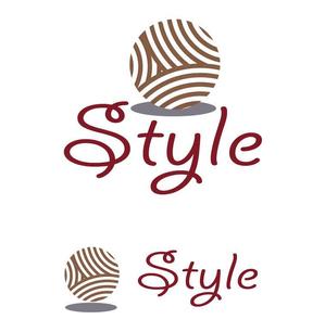 MacMagicianさんの手芸用品、毛糸、布地など手作り材料とミセス向け婦人服のショップ「スタイル　style」のロゴへの提案