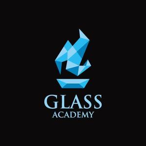 カタチデザイン (katachidesign)さんのガラスに関する施工技術を教えるスクール「GLASS ACADEMY」のロゴへの提案