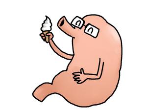 めろぽろん (meroporon)さんの胃のキャラクターへの提案
