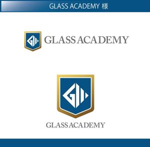 FISHERMAN (FISHERMAN)さんのガラスに関する施工技術を教えるスクール「GLASS ACADEMY」のロゴへの提案