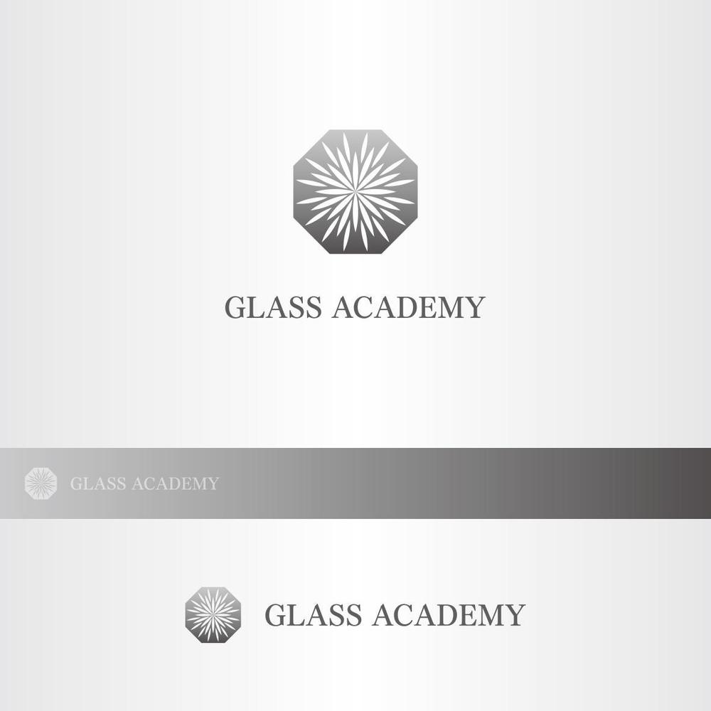 ガラスに関する施工技術を教えるスクール「GLASS ACADEMY」のロゴ