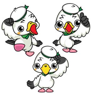 きいろしん (kiirosin)さんのカモメのキャラクターデザインへの提案