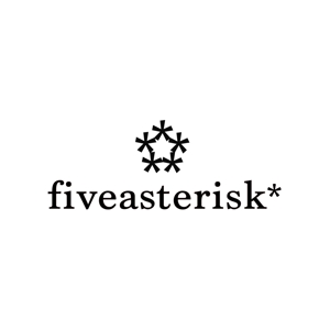 snowie ()さんのロースターカフェ「fiveasterisk」のロゴへの提案