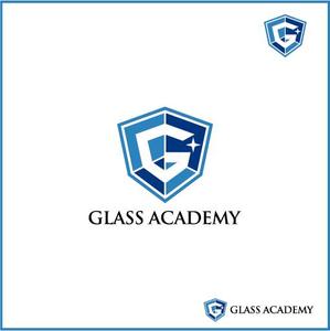 DeeDeeGraphics (DeeDeeGraphics)さんのガラスに関する施工技術を教えるスクール「GLASS ACADEMY」のロゴへの提案