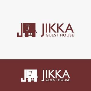 eiasky (skyktm)さんの福岡のゲストハウス「 JIKKA」のロゴ　外国人旅行者の実家的存在を目指し開業します！への提案