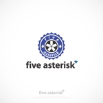 HABAKIdesign (hirokiabe58)さんのロースターカフェ「fiveasterisk」のロゴへの提案