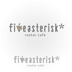 kmsh (kmsh)さんのロースターカフェ「fiveasterisk」のロゴへの提案