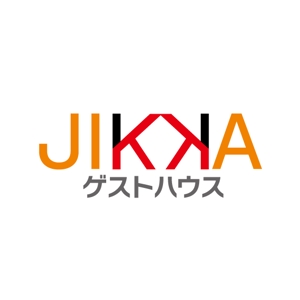 K-rinka (YPK-rinka)さんの福岡のゲストハウス「 JIKKA」のロゴ　外国人旅行者の実家的存在を目指し開業します！への提案
