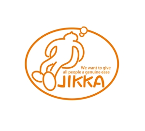 田寺　幸三 (mydo-thanks)さんの福岡のゲストハウス「 JIKKA」のロゴ　外国人旅行者の実家的存在を目指し開業します！への提案