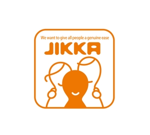 田寺　幸三 (mydo-thanks)さんの福岡のゲストハウス「 JIKKA」のロゴ　外国人旅行者の実家的存在を目指し開業します！への提案