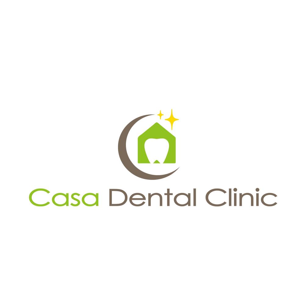 歯科医院 「Casa（家という意味） Dental Clinic」の ロゴ