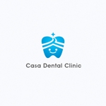 mae_chan ()さんの歯科医院 「Casa（家という意味） Dental Clinic」の ロゴへの提案