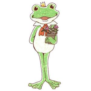 こたけ (harukichi29)さんのカエル＋花のイラストへの提案