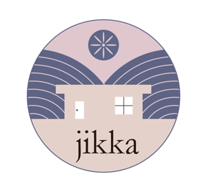 なかむらたくみ (imka)さんの福岡のゲストハウス「 JIKKA」のロゴ　外国人旅行者の実家的存在を目指し開業します！への提案