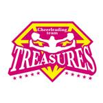 oo_design (oo_design)さんの「Cheerleading team TREASURES　チアリーディングチーム　トレジャーズ」のロゴ作成への提案