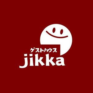 katu_design (katu_design)さんの福岡のゲストハウス「 JIKKA」のロゴ　外国人旅行者の実家的存在を目指し開業します！への提案