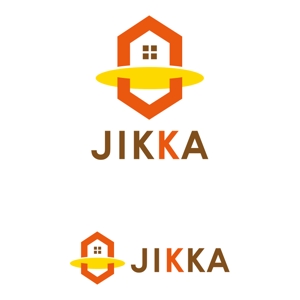 serve2000 (serve2000)さんの福岡のゲストハウス「 JIKKA」のロゴ　外国人旅行者の実家的存在を目指し開業します！への提案