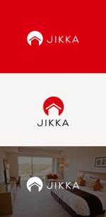 tanaka10 (tanaka10)さんの福岡のゲストハウス「 JIKKA」のロゴ　外国人旅行者の実家的存在を目指し開業します！への提案