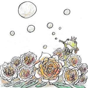 なんでも屋 pivot 堺店 (pivot-sakai)さんのカエル＋花のイラストへの提案