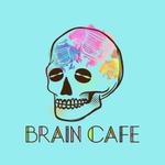 ナバラ (inazuma)さんのカフェのロゴ　脳を表したポップなイラストロゴへの提案