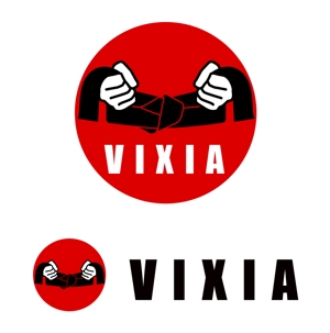 MacMagicianさんの新しい柔道着のブランド「VIXIA」のロゴへの提案