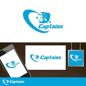 oo_design (oo_design)さんのフィッシング　レンタルボート　「Ｃａｐｔａｉｎｓ」のロゴへの提案