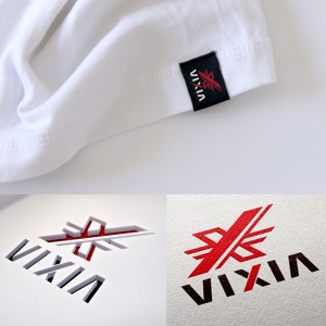 Innocent public tree (nekosu)さんの新しい柔道着のブランド「VIXIA」のロゴへの提案