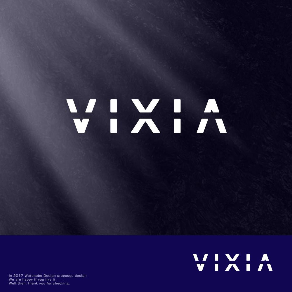 新しい柔道着のブランド「VIXIA」のロゴ