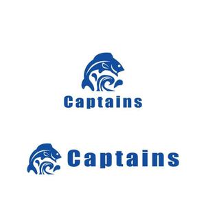 Yolozu (Yolozu)さんのフィッシング　レンタルボート　「Ｃａｐｔａｉｎｓ」のロゴへの提案