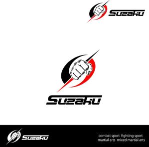 easel (easel)さんの格闘技ファッションアパレルブランド「SUZAKU」のロゴへの提案