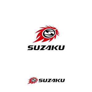 TKN (-TKN-)さんの格闘技ファッションアパレルブランド「SUZAKU」のロゴへの提案