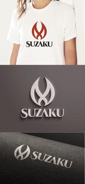 chpt.z (chapterzen)さんの格闘技ファッションアパレルブランド「SUZAKU」のロゴへの提案