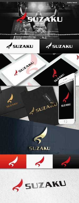 take5-design (take5-design)さんの格闘技ファッションアパレルブランド「SUZAKU」のロゴへの提案