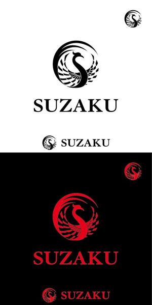 DeeDeeGraphics (DeeDeeGraphics)さんの格闘技ファッションアパレルブランド「SUZAKU」のロゴへの提案