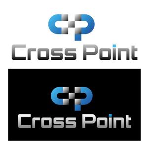 コムサンデザイン ()さんの『ＣＲＯＳＳ　ＰＯＩＮＴ』のロゴ作成への提案