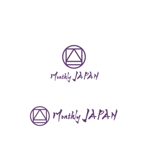 Yolozu (Yolozu)さんの日本商品を東南アジアへ定期配信サービス「Monthly JAPAN」のロゴへの提案