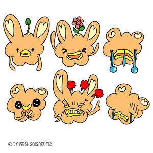 いくくご (1995)さんのゆるくて可愛いうさぎのラインスタンプ作成依頼への提案